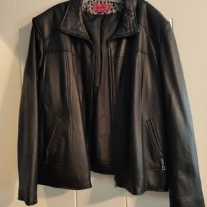 Leather jacket